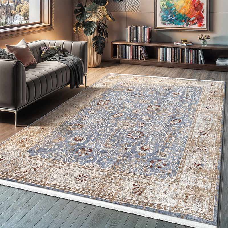 J335B BLUE CREAM BEIGE ROOM 1