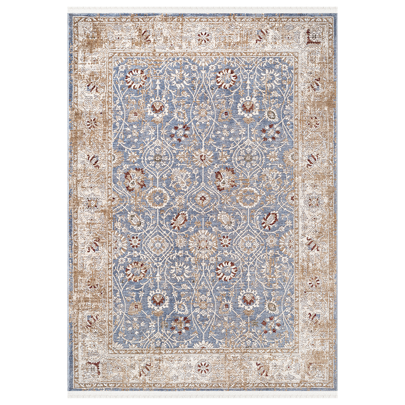 J335B BLUE CREAM TOP