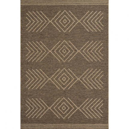 Tapis extérieur intérieur effet jute nature KENZY 53