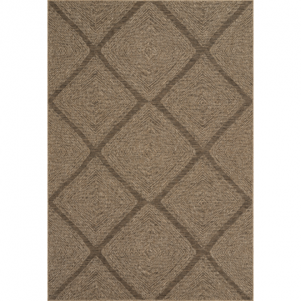 Tapis extérieur intérieur effet jute nature KENZY 54